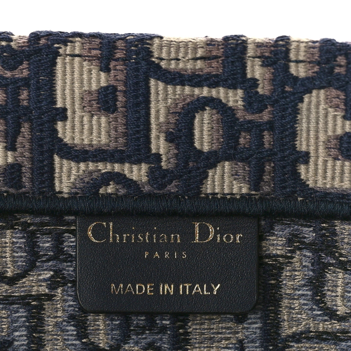 Oblique Medium Book Tote Blue Multicolor