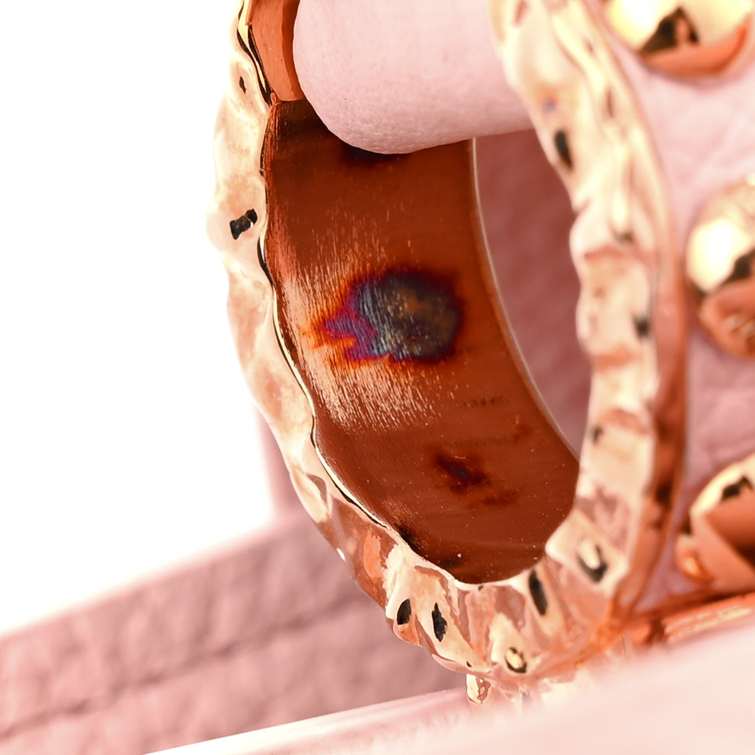 Louis Vuitton Taurillon Capucines East West Mini Rose Jasmin 11 of 11