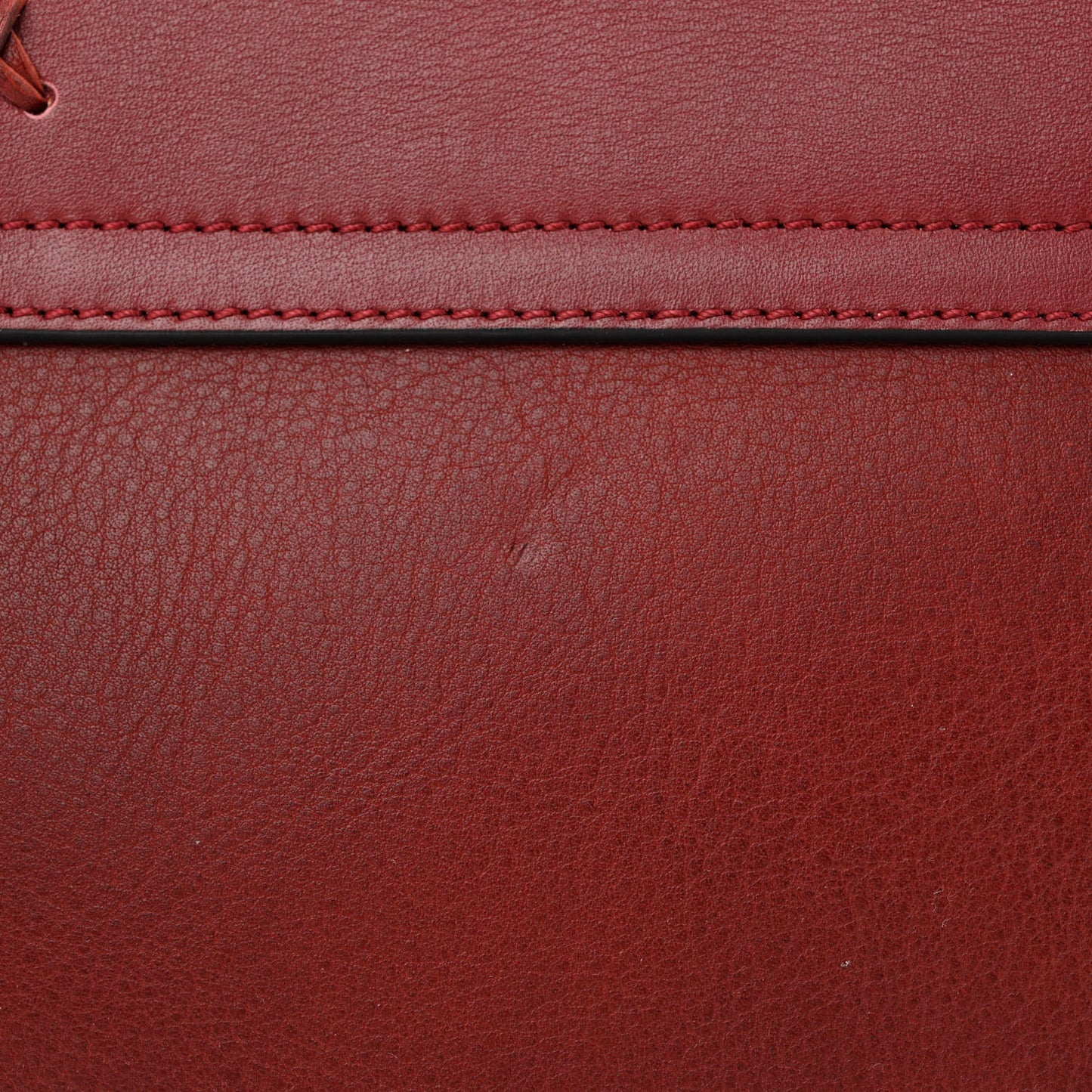 Calfskin Braided Small Hudson Shoulder Bag Sienna Red