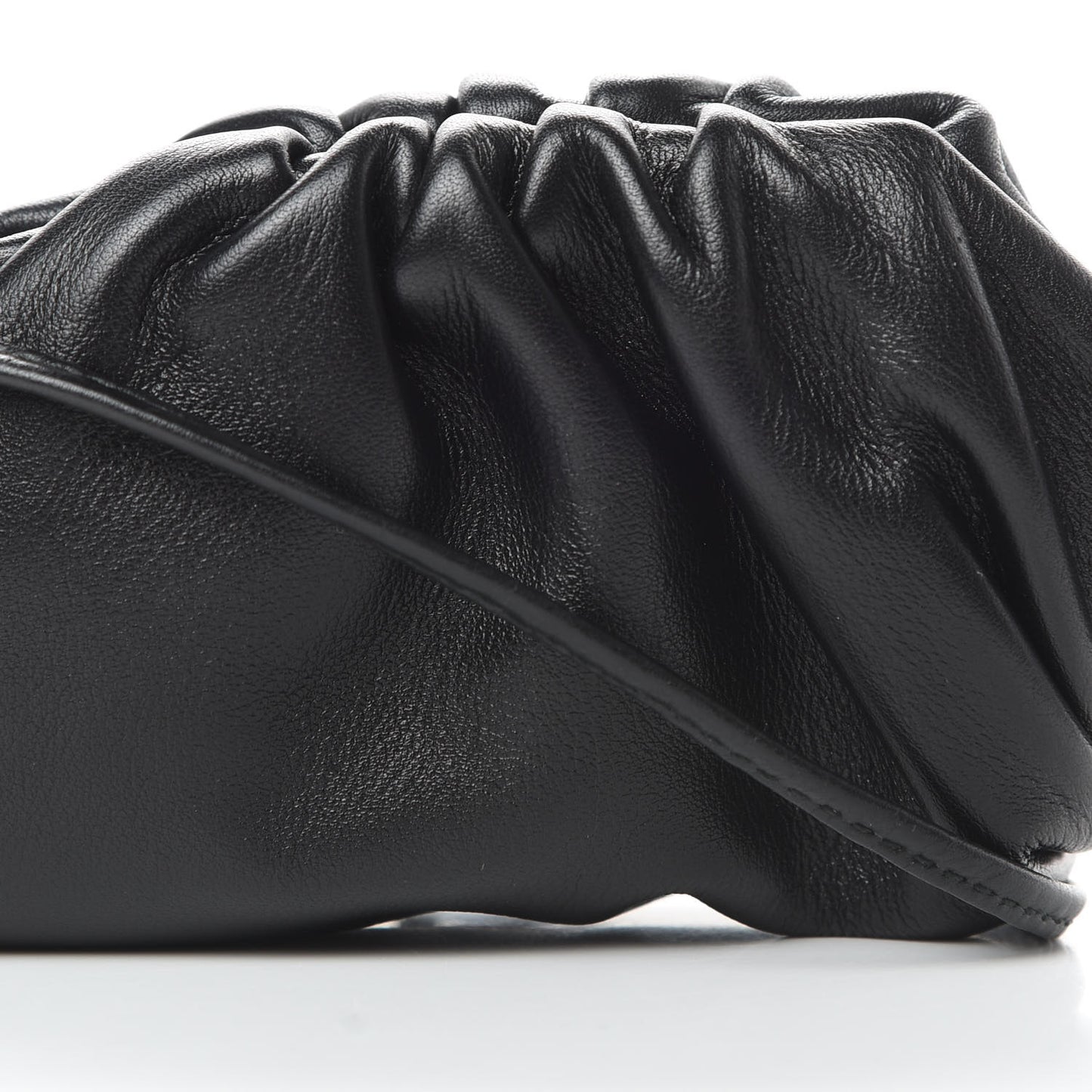 Butter Calfskin Coin Purse Black