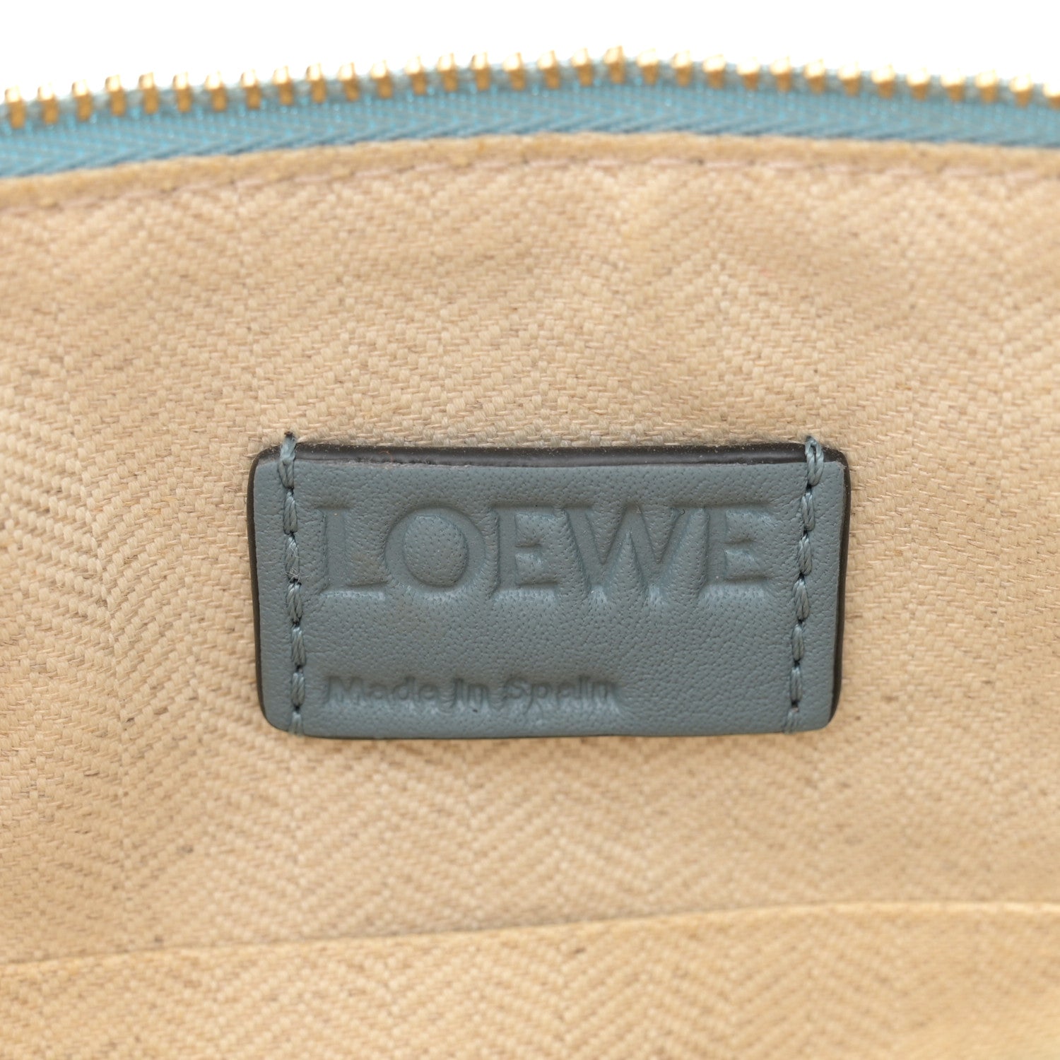 Loewe Calfskin Mini Puzzle Crossbody Bag Stone Blue 6 of 12