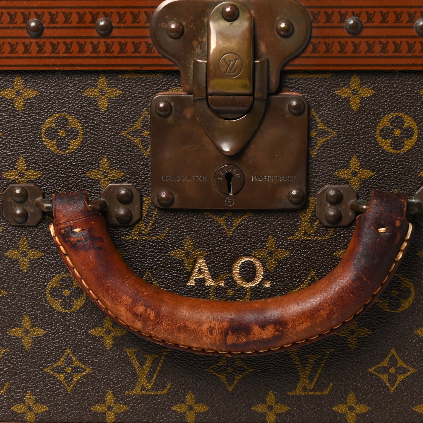 Monogram Alzer 80 Suitcase Hard Case Trunk