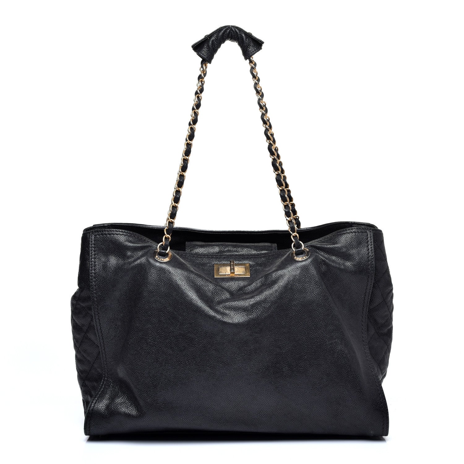 Chanel Caviar Large Edy Reissue Tote Black 1 of 10