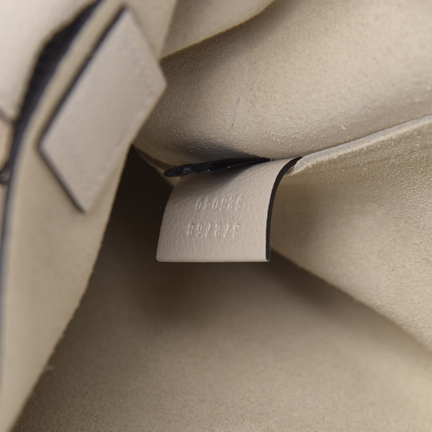 Calfskin Mens Logo Tote White