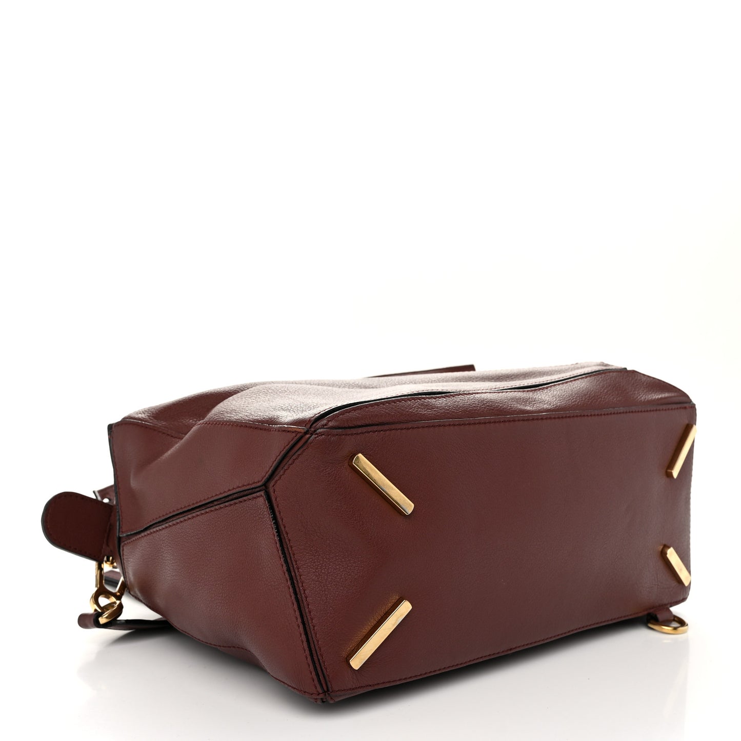 Calfskin Medium Puzzle Bag Brown