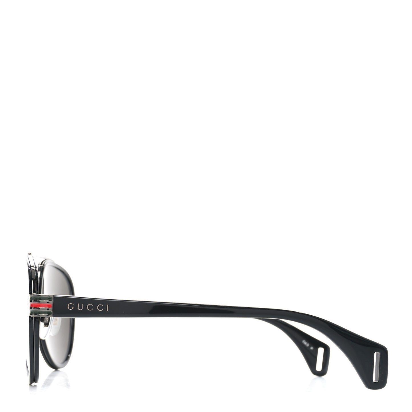 Acetate Aviator Sunglasses GG0447S Black