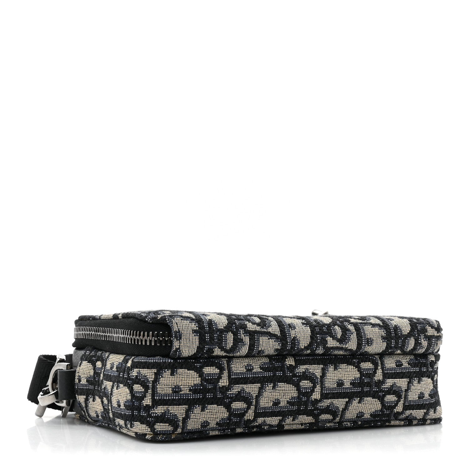 Christian Dior Oblique Pouch Navy Blue 5 of 10