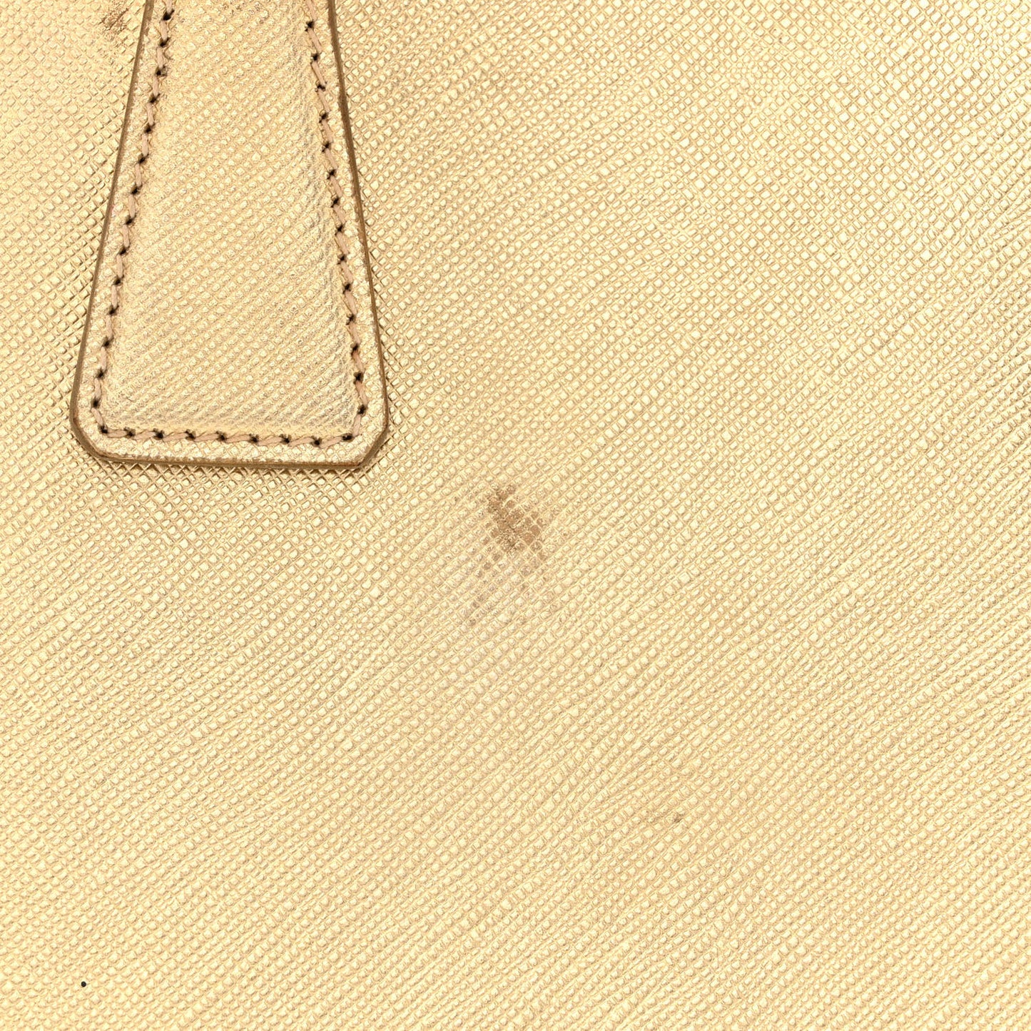 Saffiano Lux Small Promenade Tote Platino