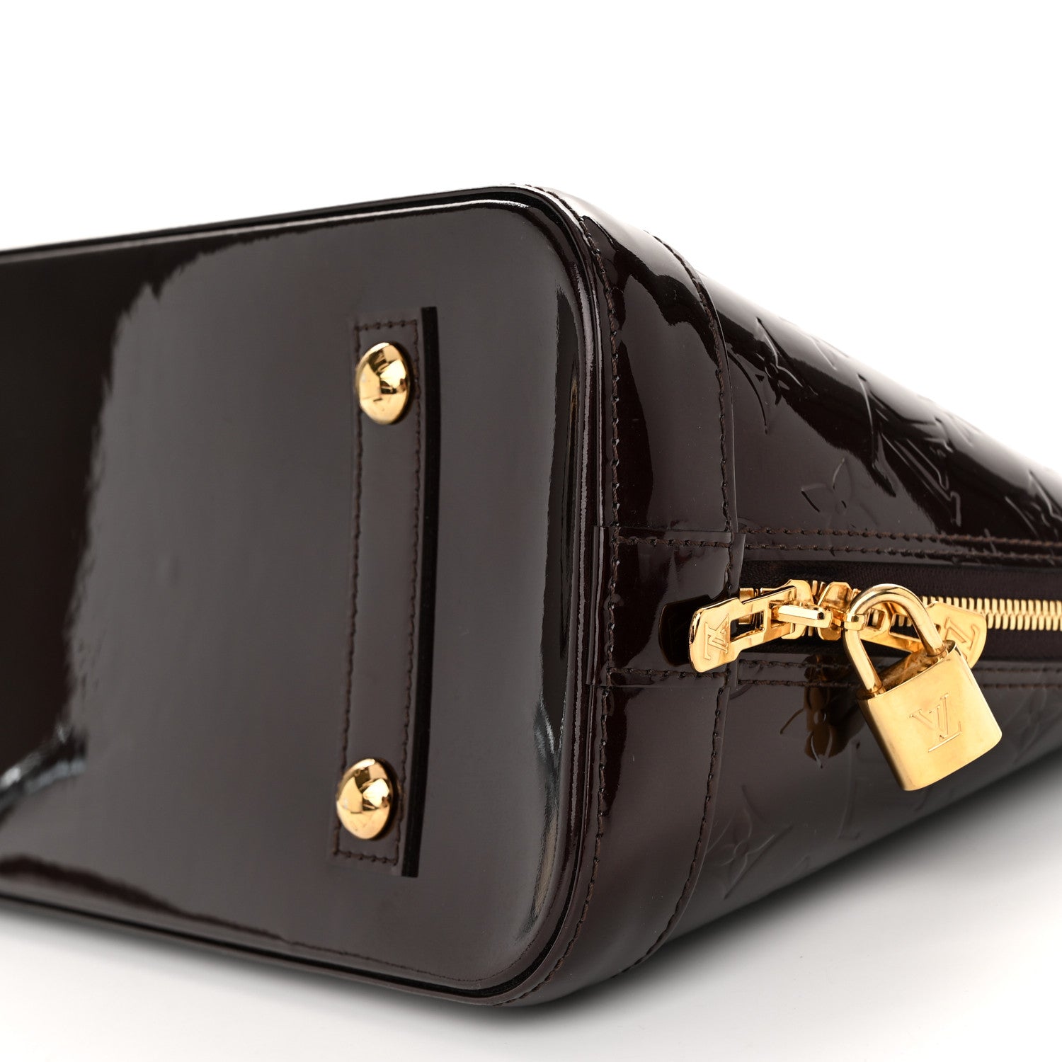 Louis Vuitton Vernis Alma PM Amarante 9 of 9