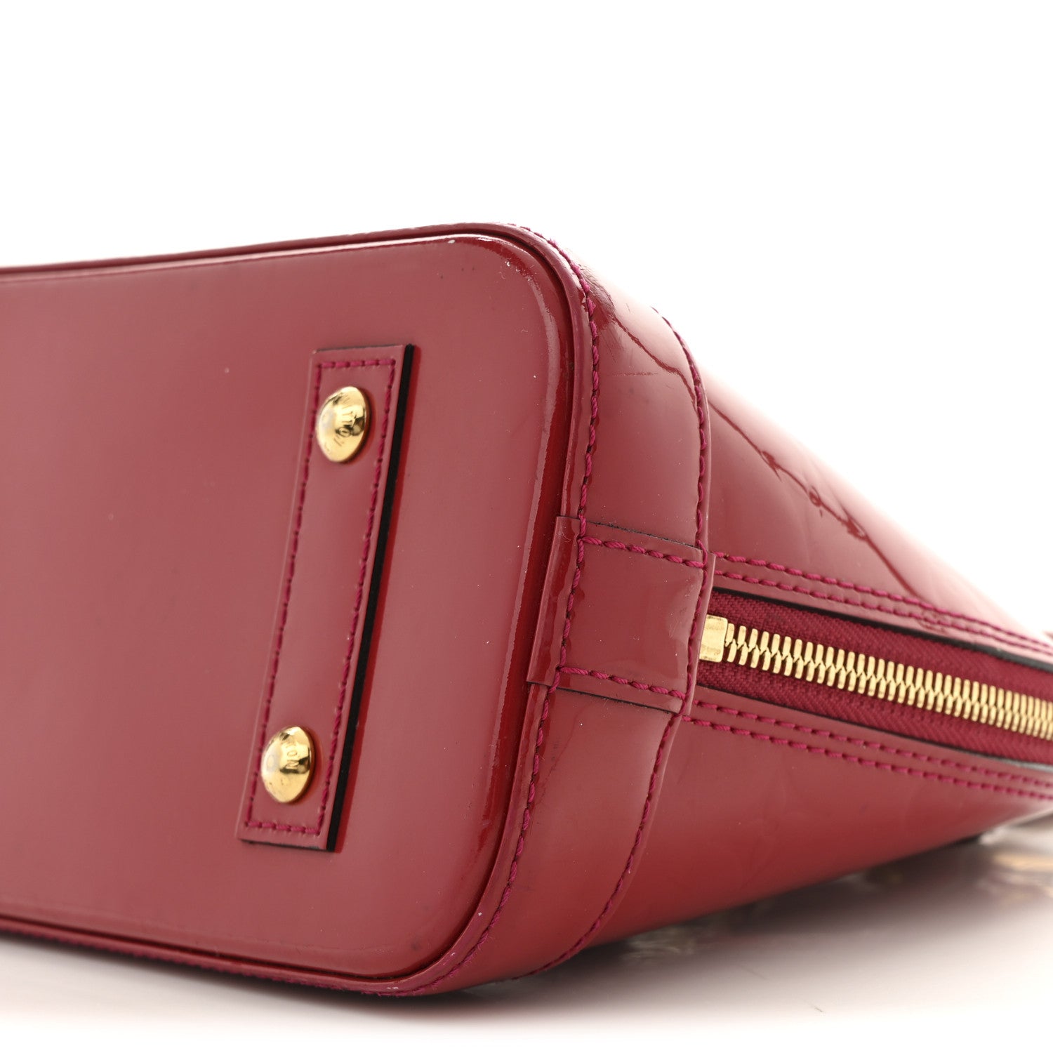 Louis Vuitton Vernis Alma BB Rose Indien 9 of 13