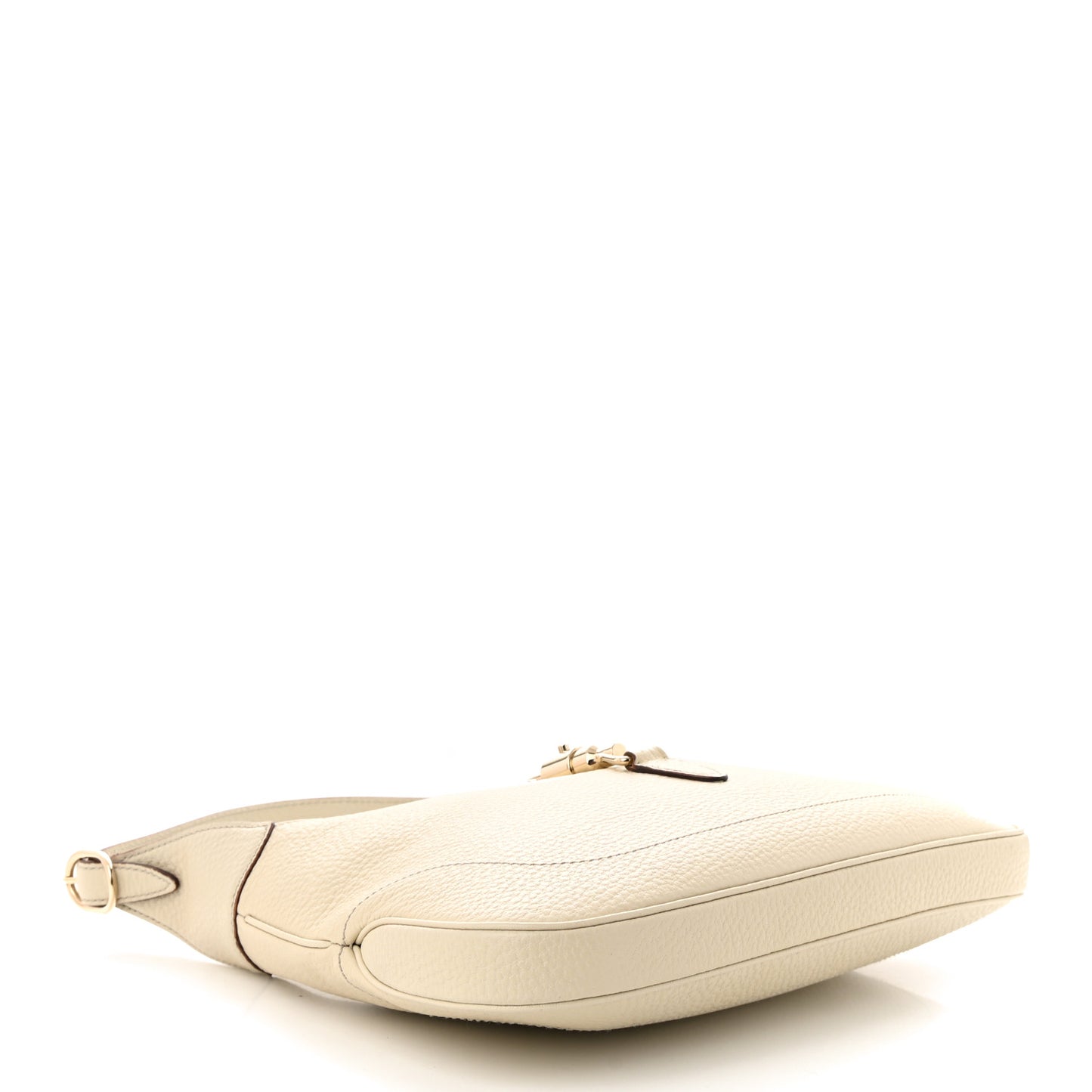 Calfskin Small Jackie O Hobo White