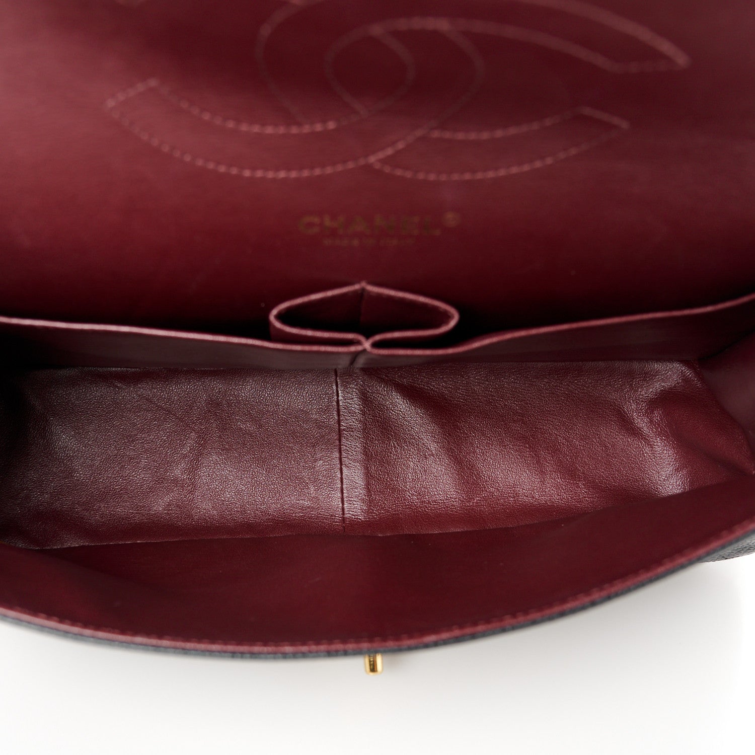 Chanel Caviar Quilted Jumbo Double Flap Black 5 of 11