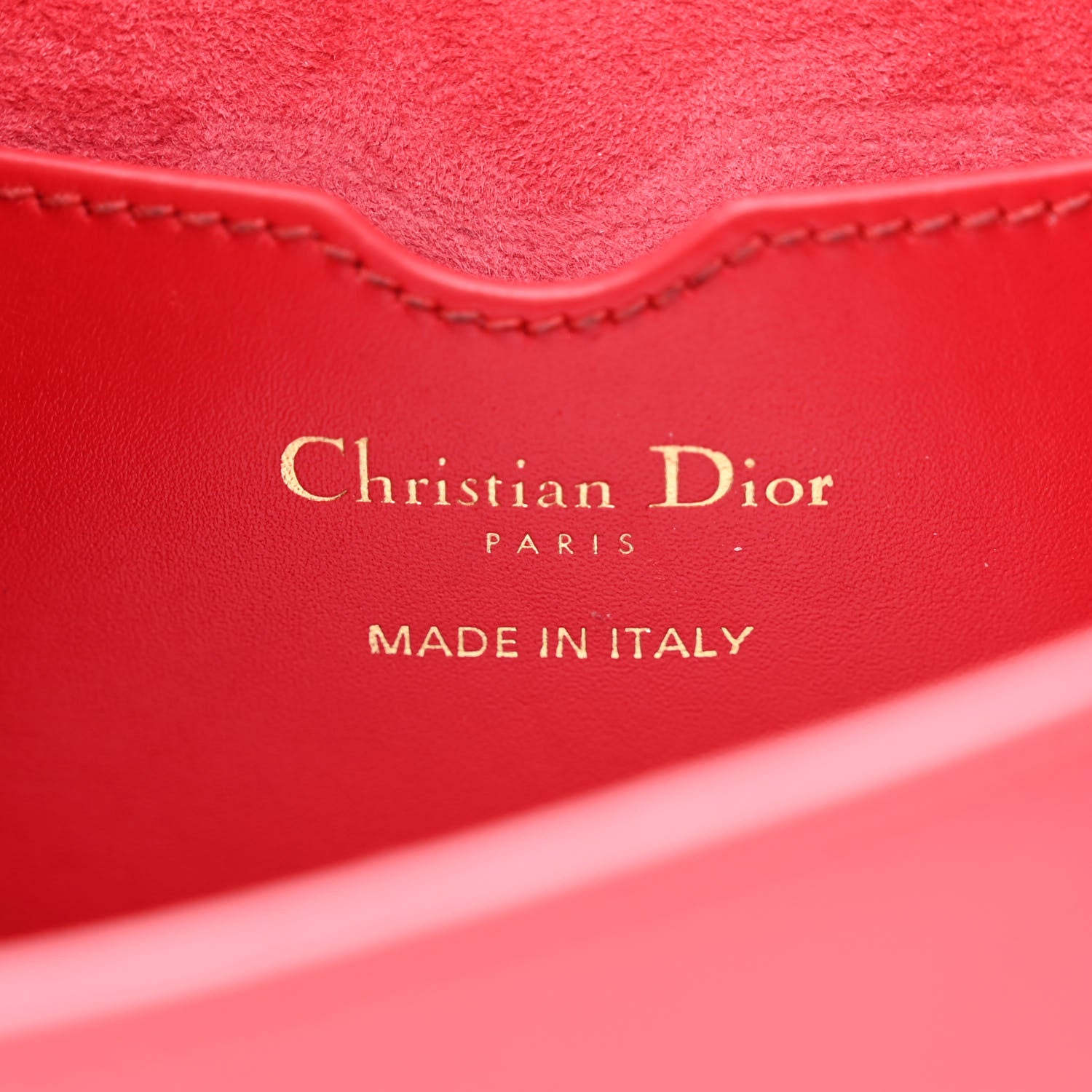 Christian Dior Box Calfskin Medium Bobby Flap Raspberry 6 of 14