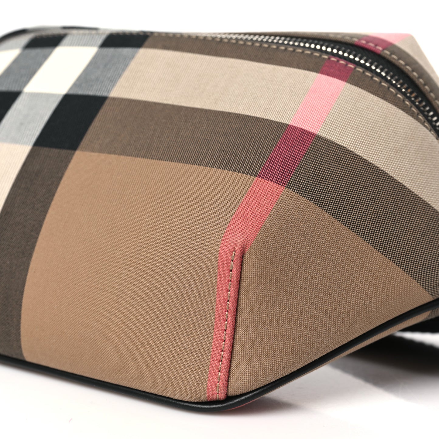 House Check Sonny Bum Bag Taupe Brown