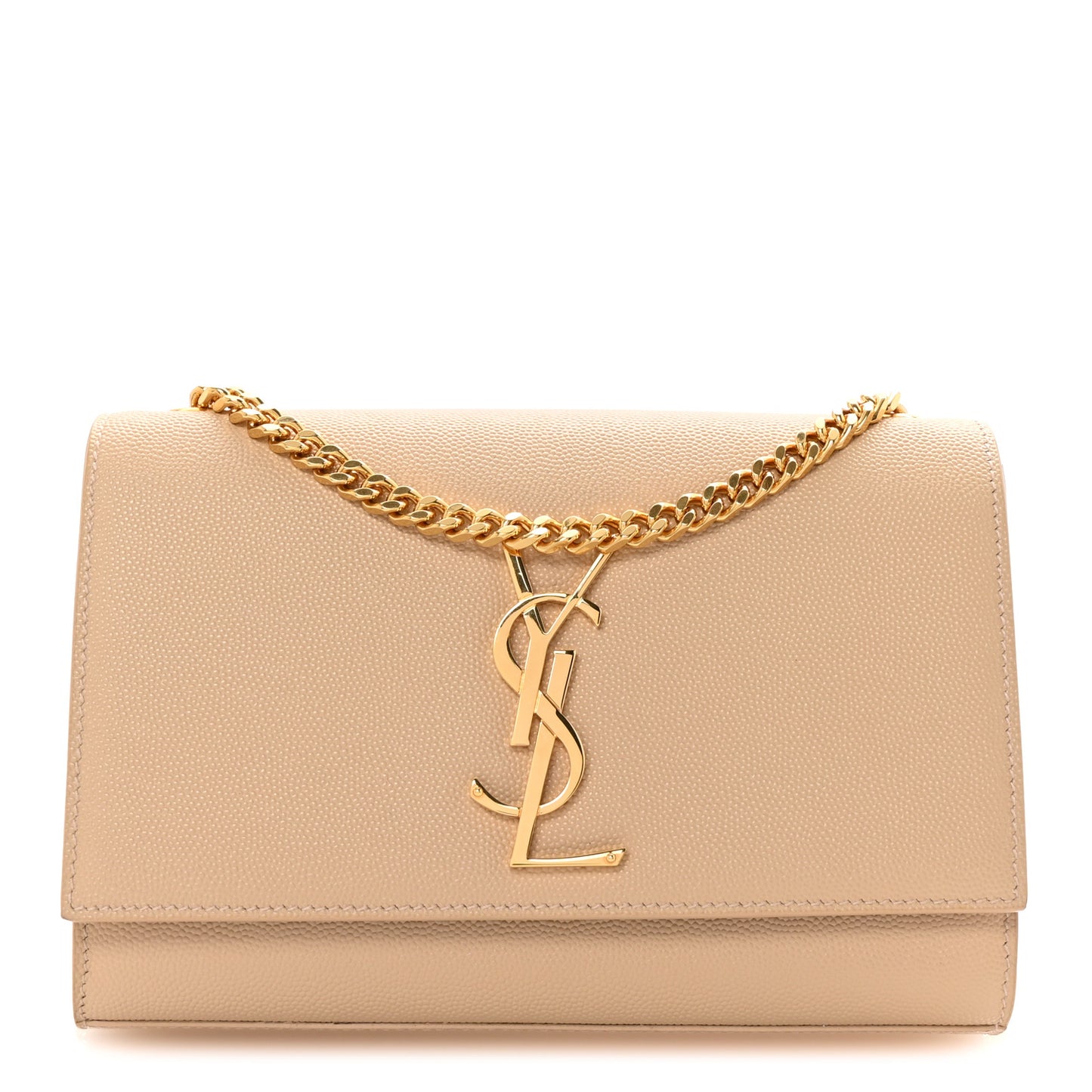 Grain De Poudre Small Monogram Kate Satchel Nude Powder