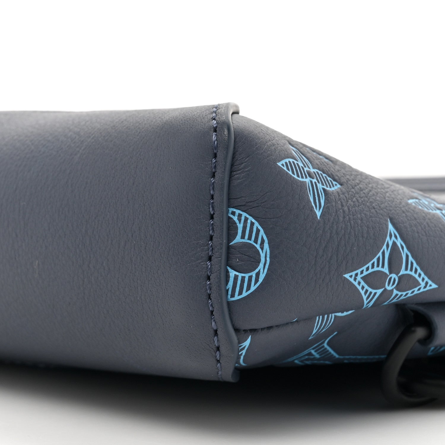 Louis Vuitton Monogram Shadow Duo Slingbag Navy River Blue 9 of 11