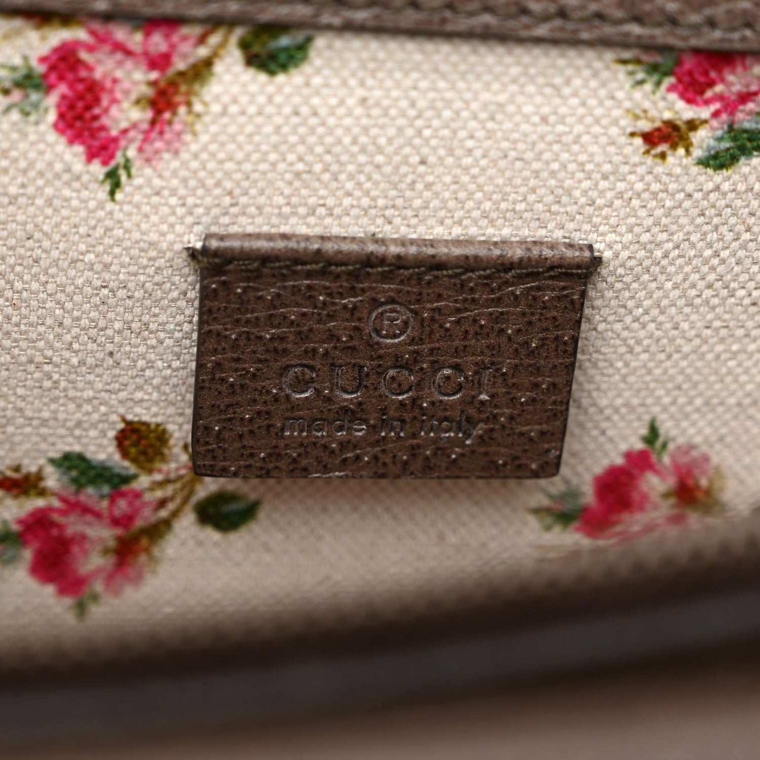 Gucci Calfskin Web Floral Embroidered Medium Dionysus Shoulder Bag New Acero 6 of 13