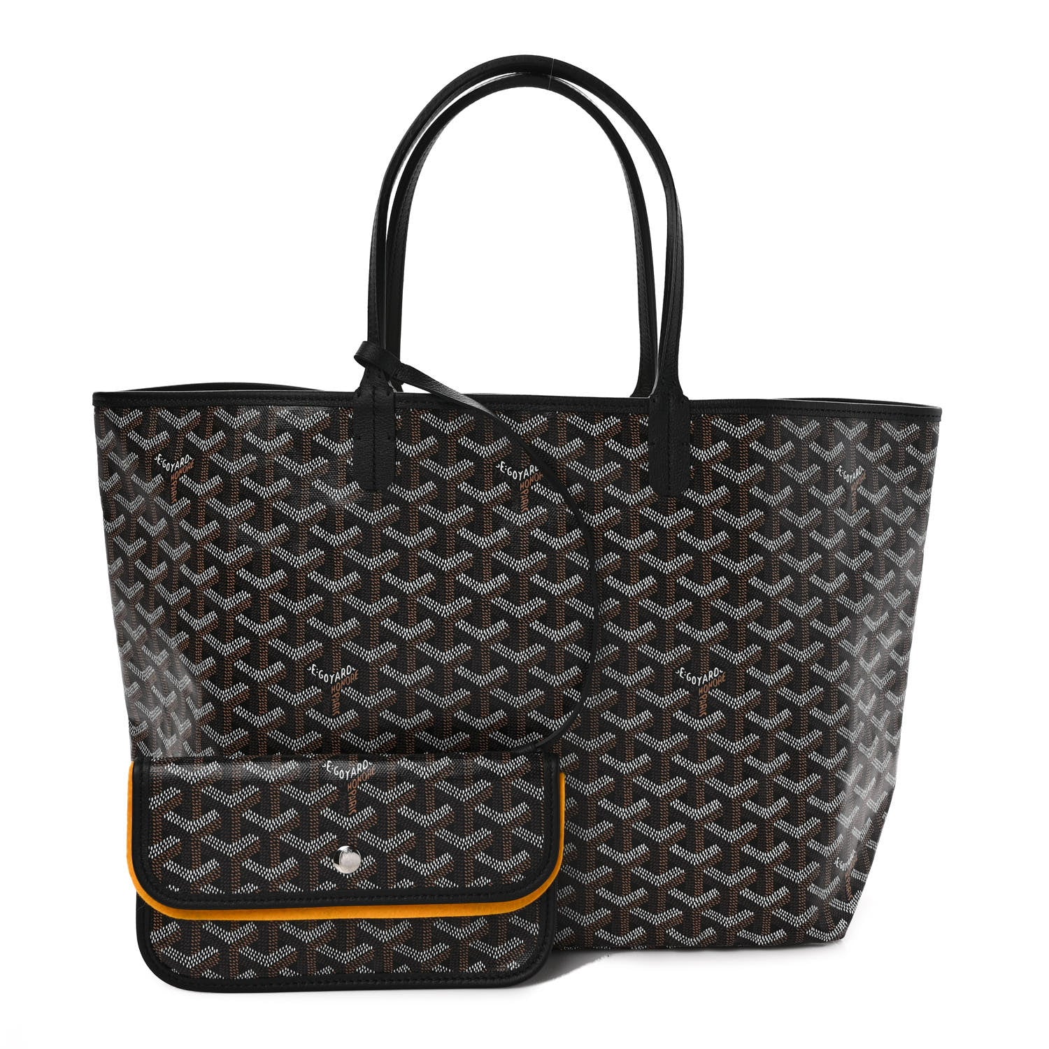 Goyard Goyardine Saint Louis PM Black 1 of 9