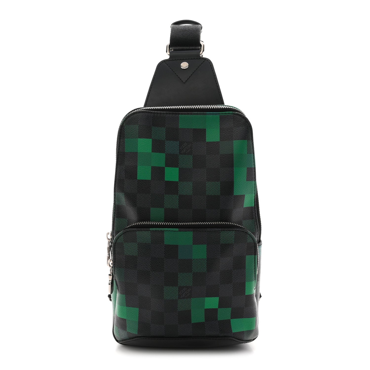 checkered louis vuitton backpack Louis Vuitton Avenue Sling Bag Limited Edition Damier Graphite Pixel