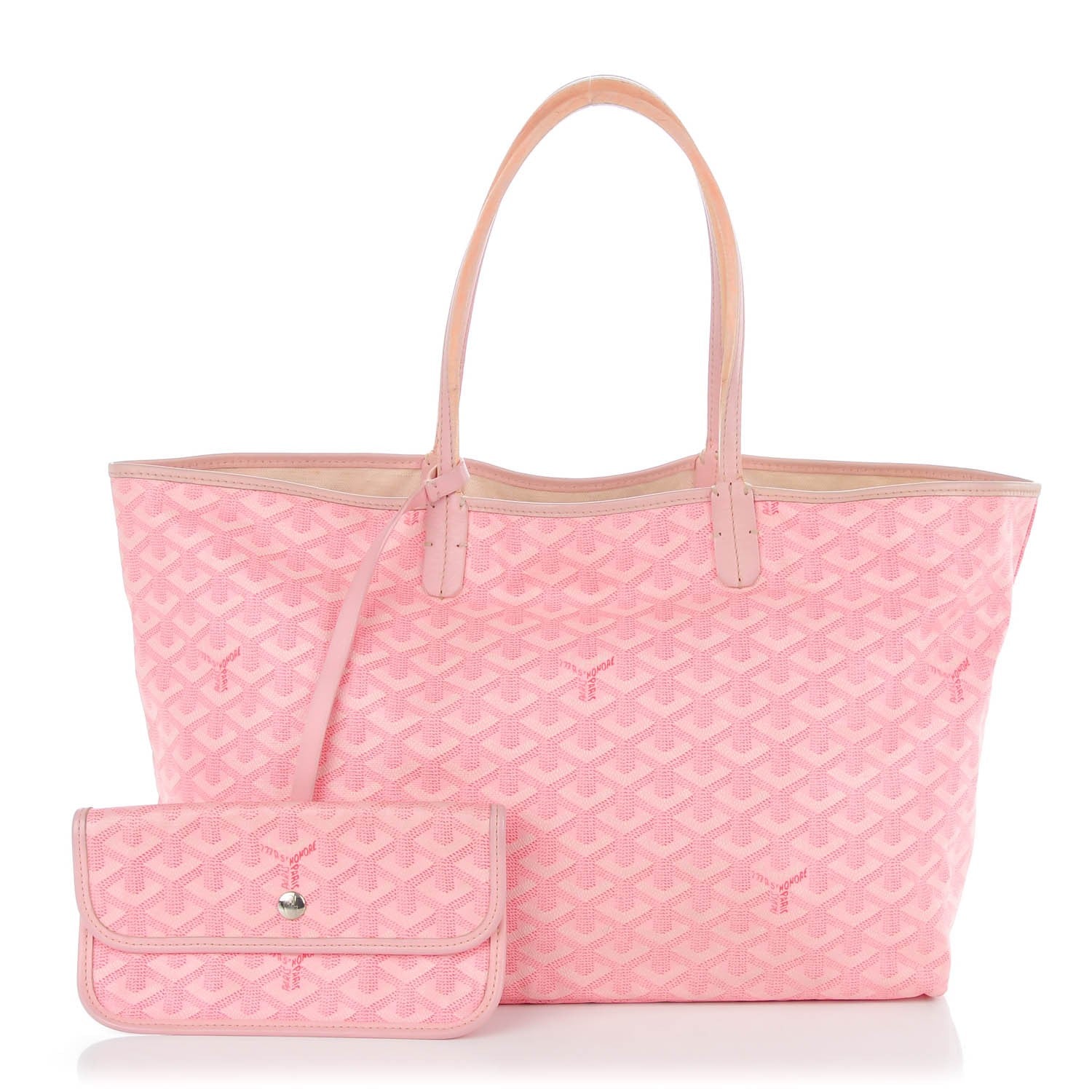 Goyard Goyardine Saint Louis PM Pink 141103 – FASHIONPHILE