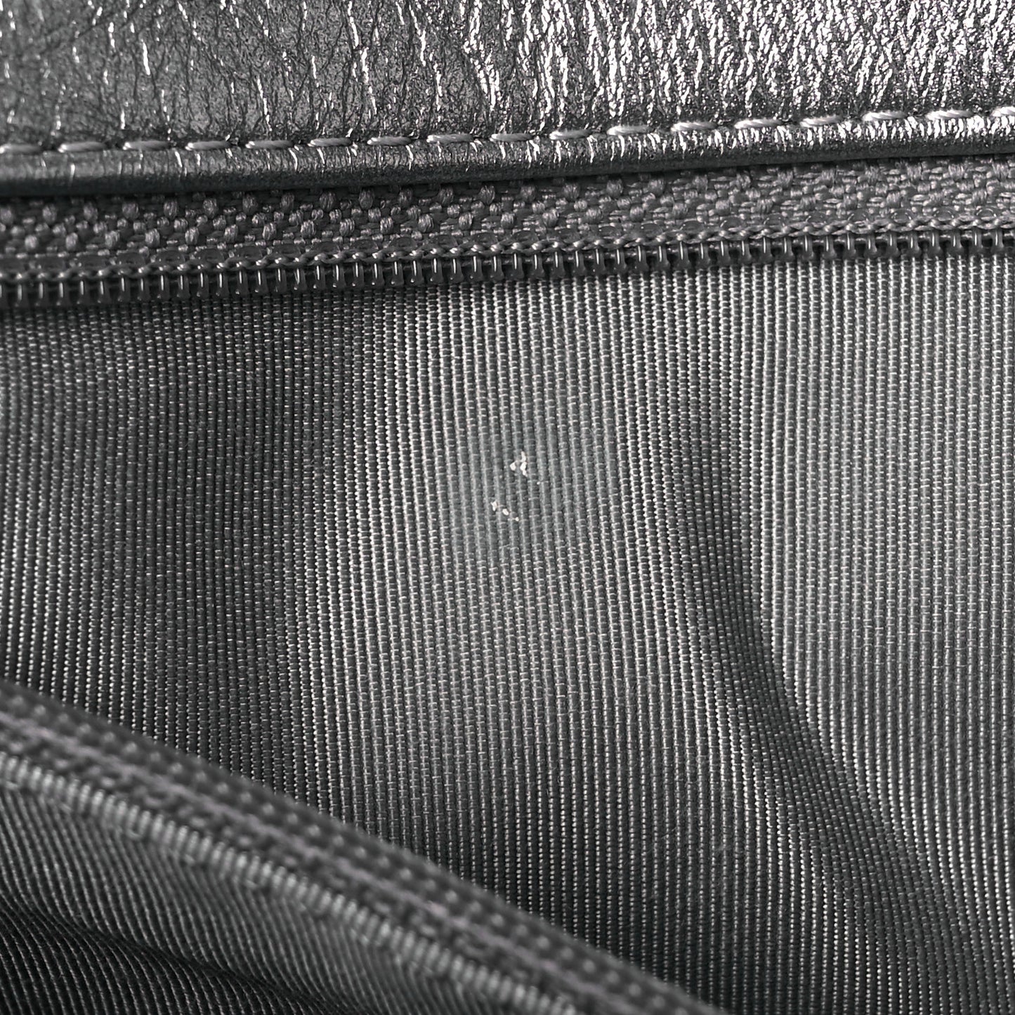 Crackled Aged Calfskin Big Bang Flap Silver
