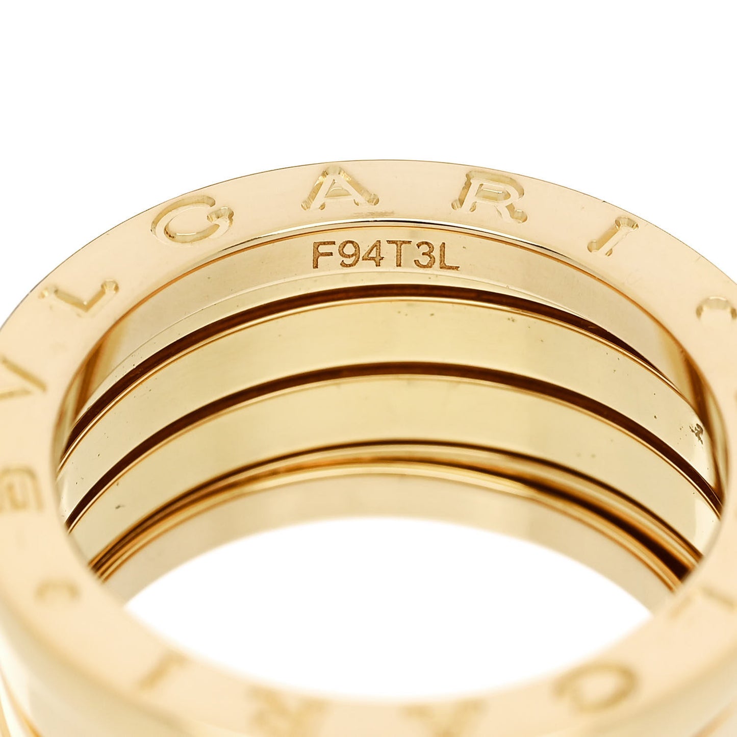 18K Yellow Gold B.Zero1 Four-Band Ring 52 6