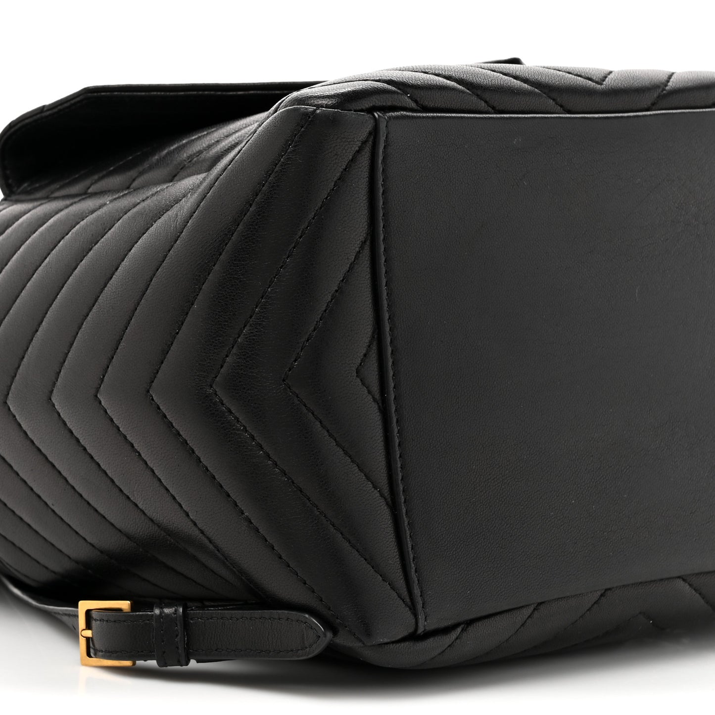 Lambskin Matelasse Monogram Joe Backpack Black