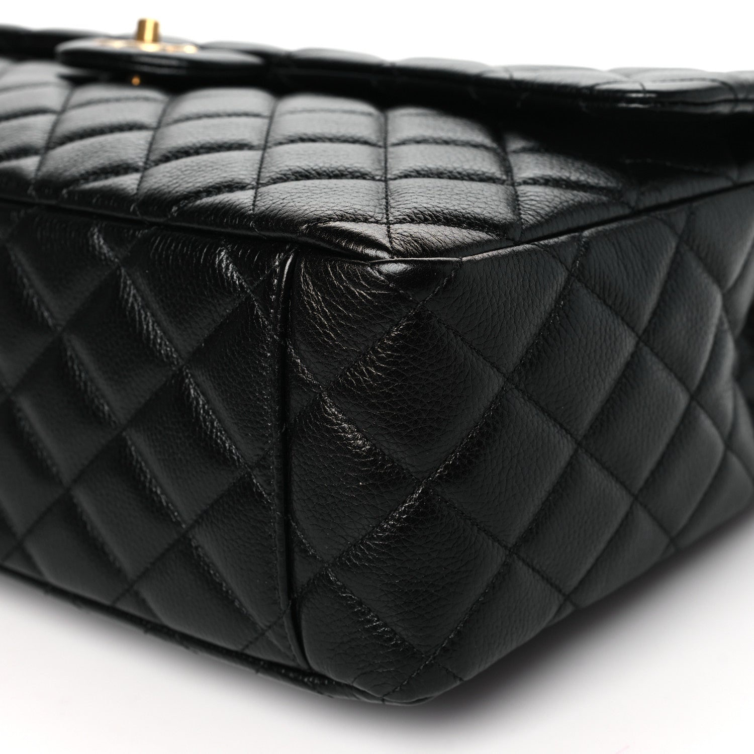 Chanel Caviar Quilted XXL Travel Flap Bag Black 10 of 12