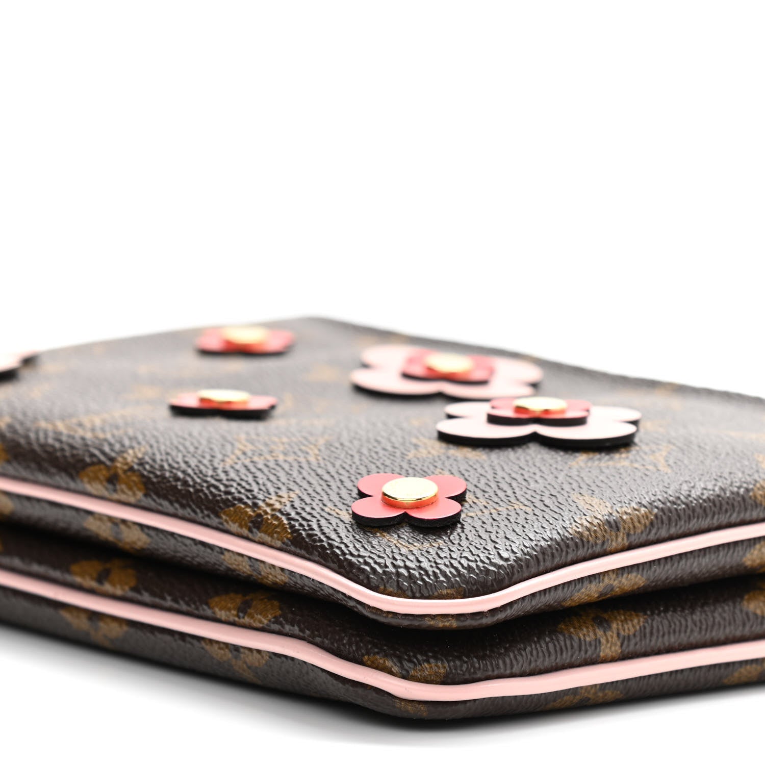 Louis Vuitton Monogram Blooming Flowers Double Zip Pochette 12 of 12