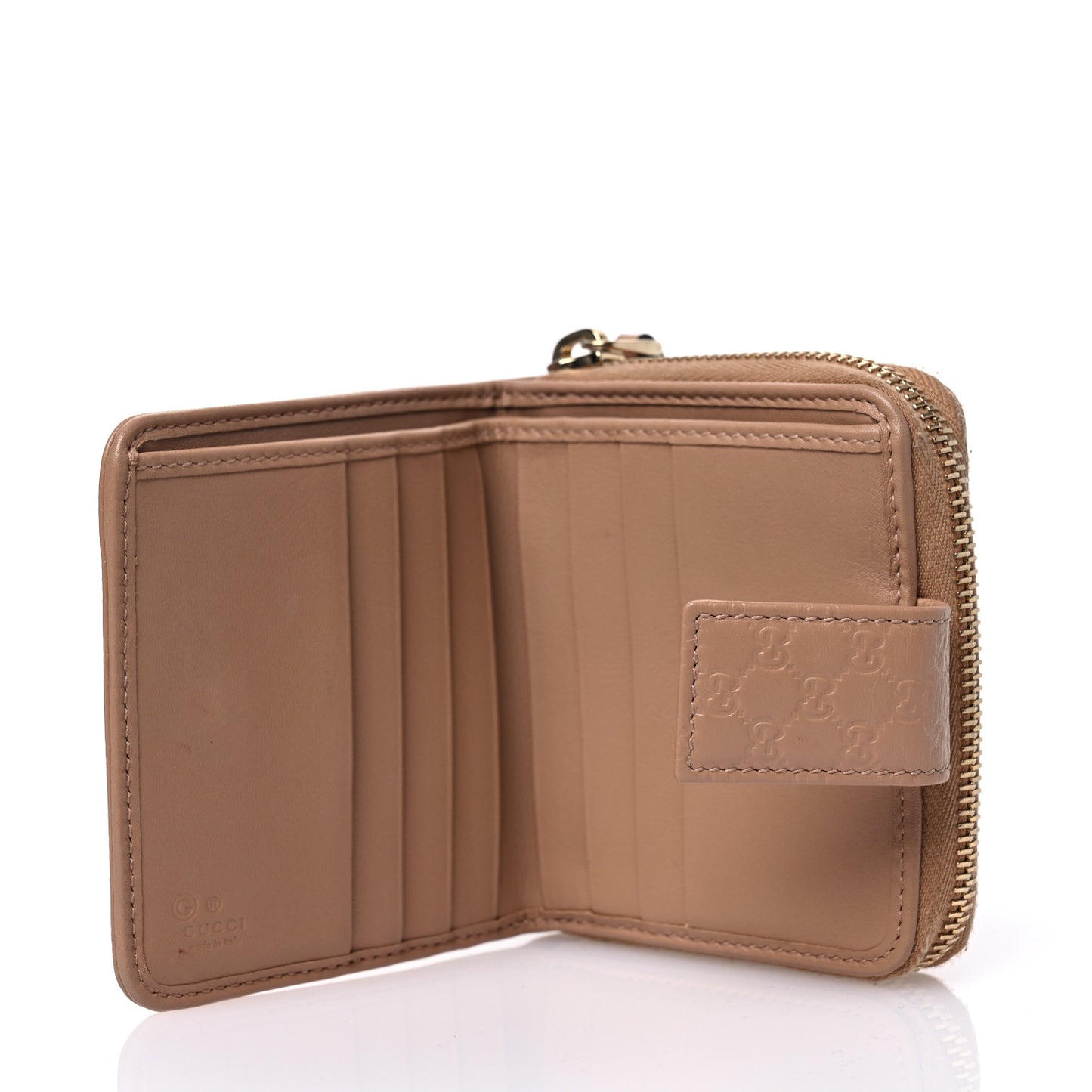 Microguccissima Compact Wallet Soft Pink