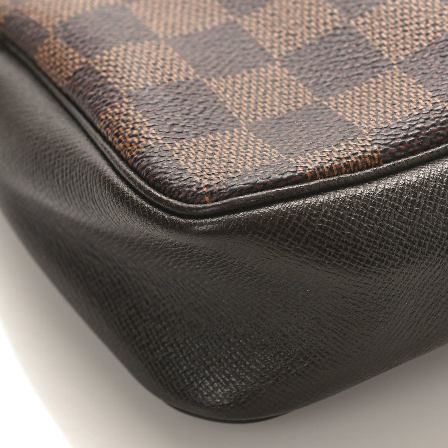Louis Vuitton Damier Ebene Trousse Make Up Bag Pochette 7 of 8