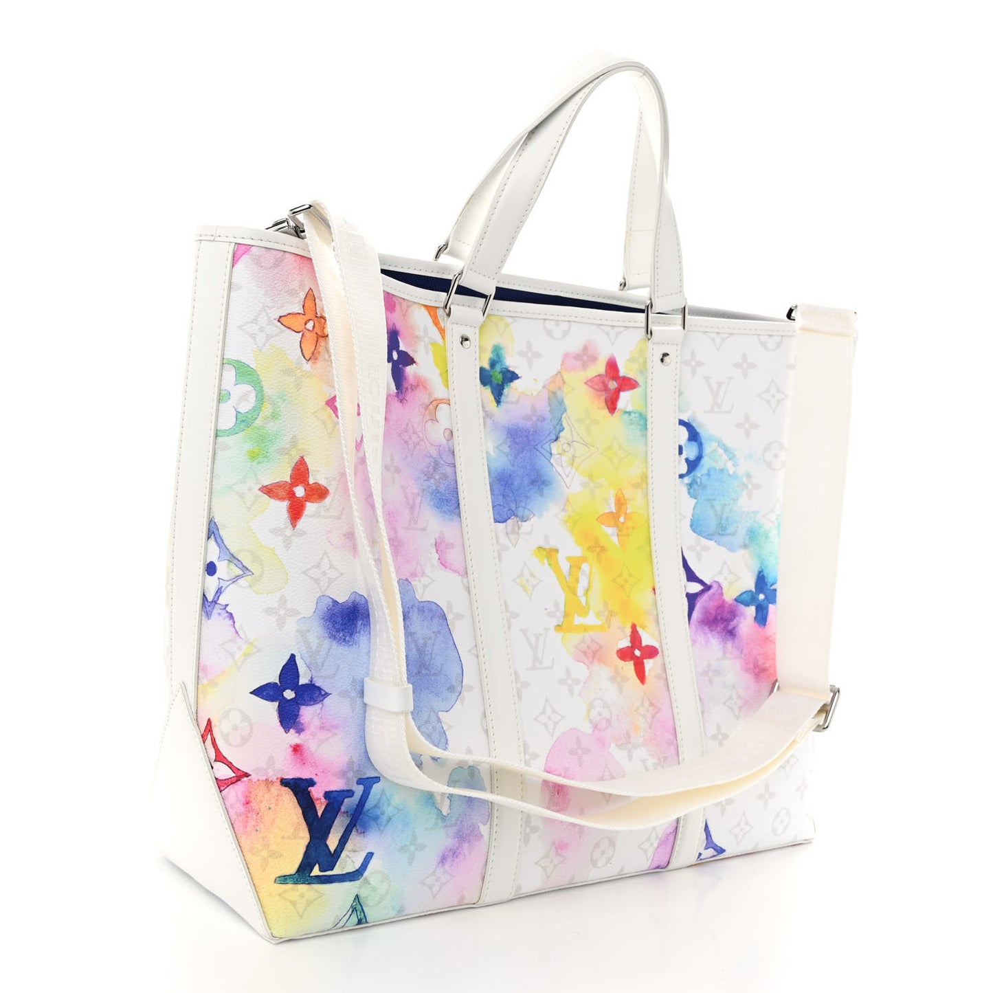 Monogram Watercolor New Tote GM Multicolor