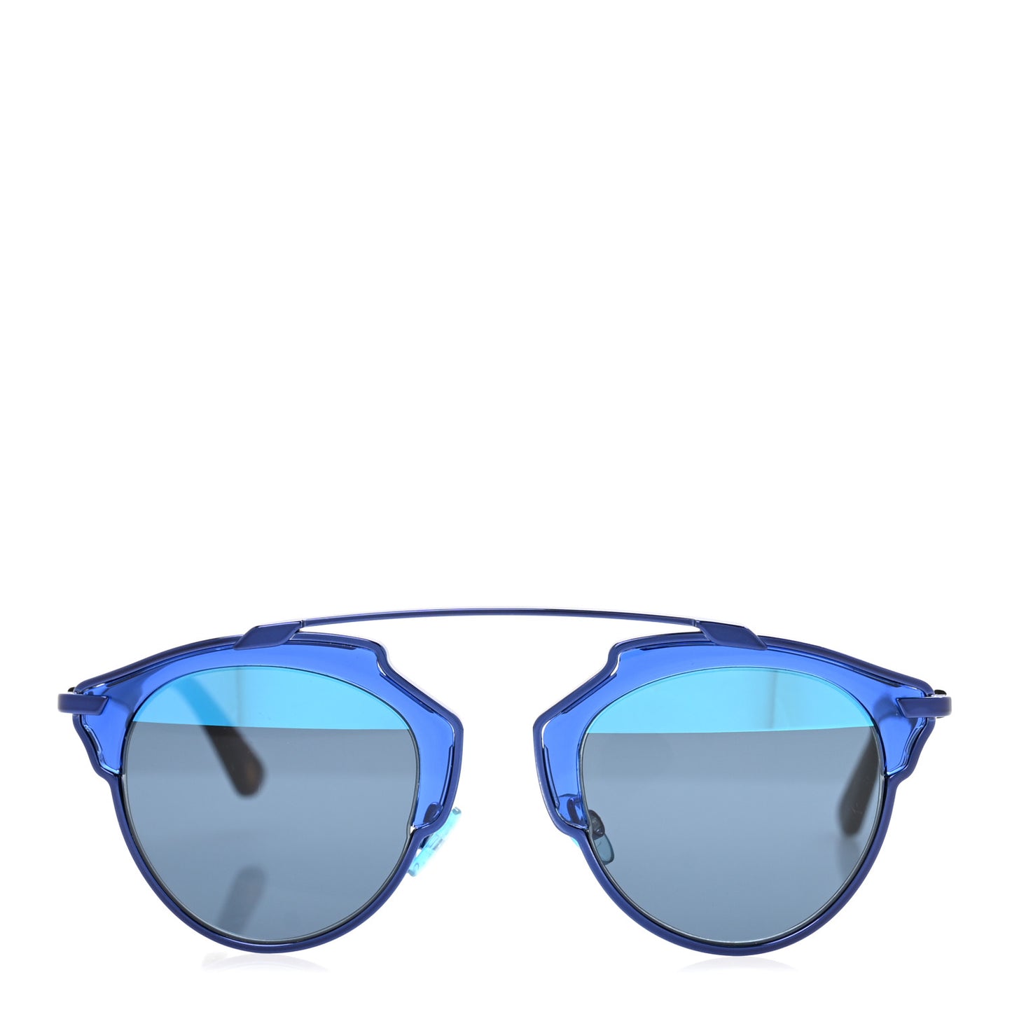 Mirrored So Real Sunglasses Blue