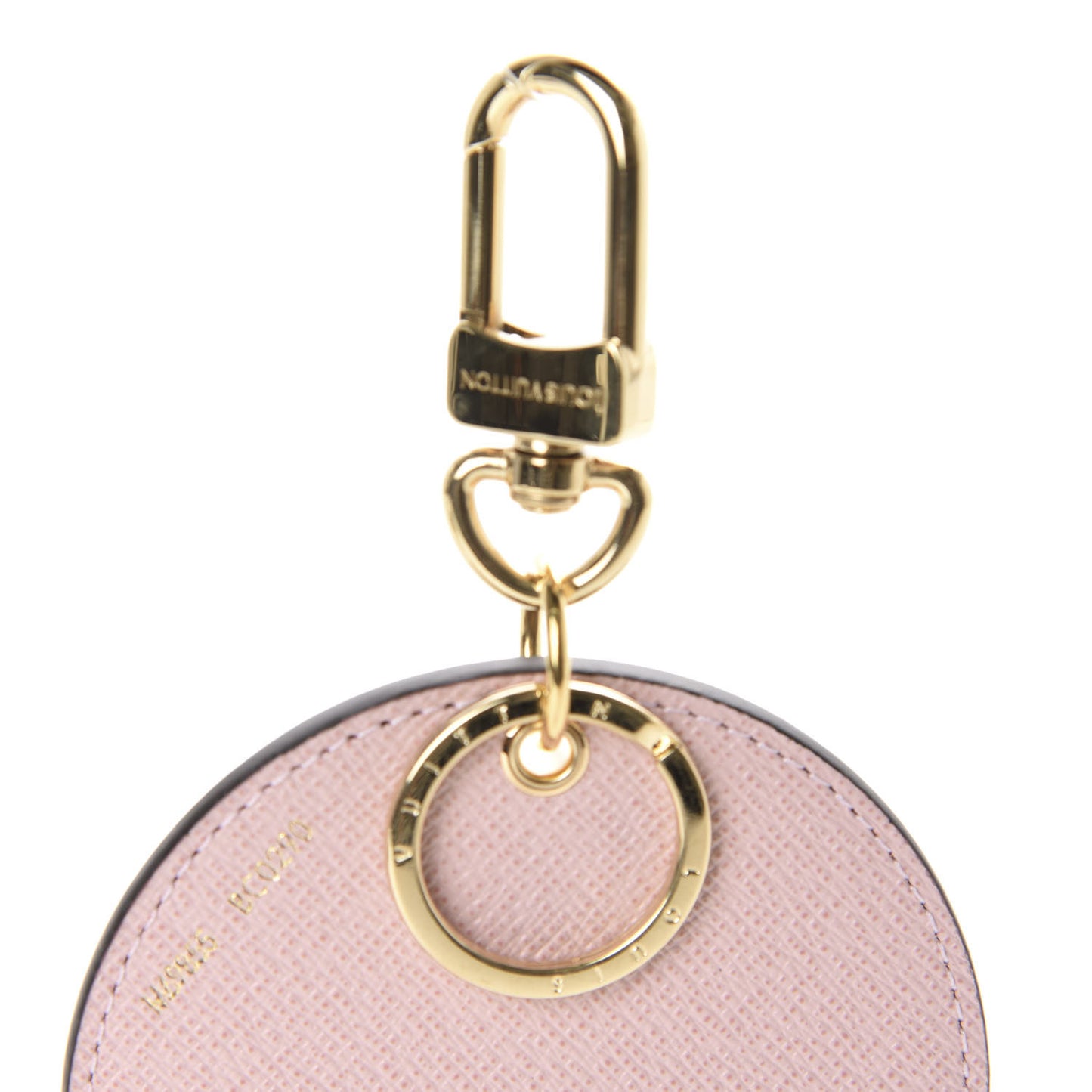 Monogram 2020 Christmas Animation Big Wheel Bag Charm Key Ring Rose Ballerine