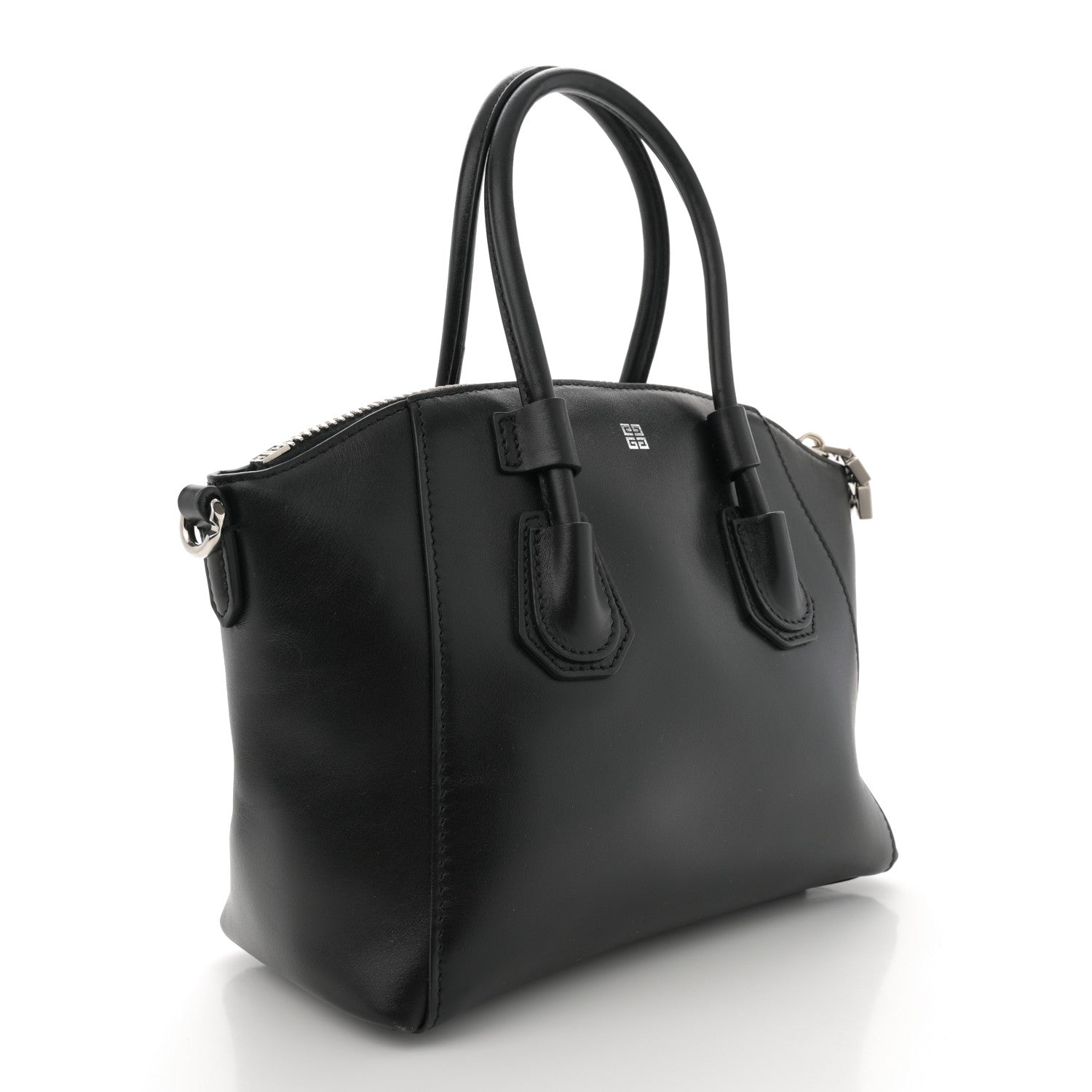 Givenchy Box Calfskin Mini Antigona Sport Top Handle Bag Black 3 of 15