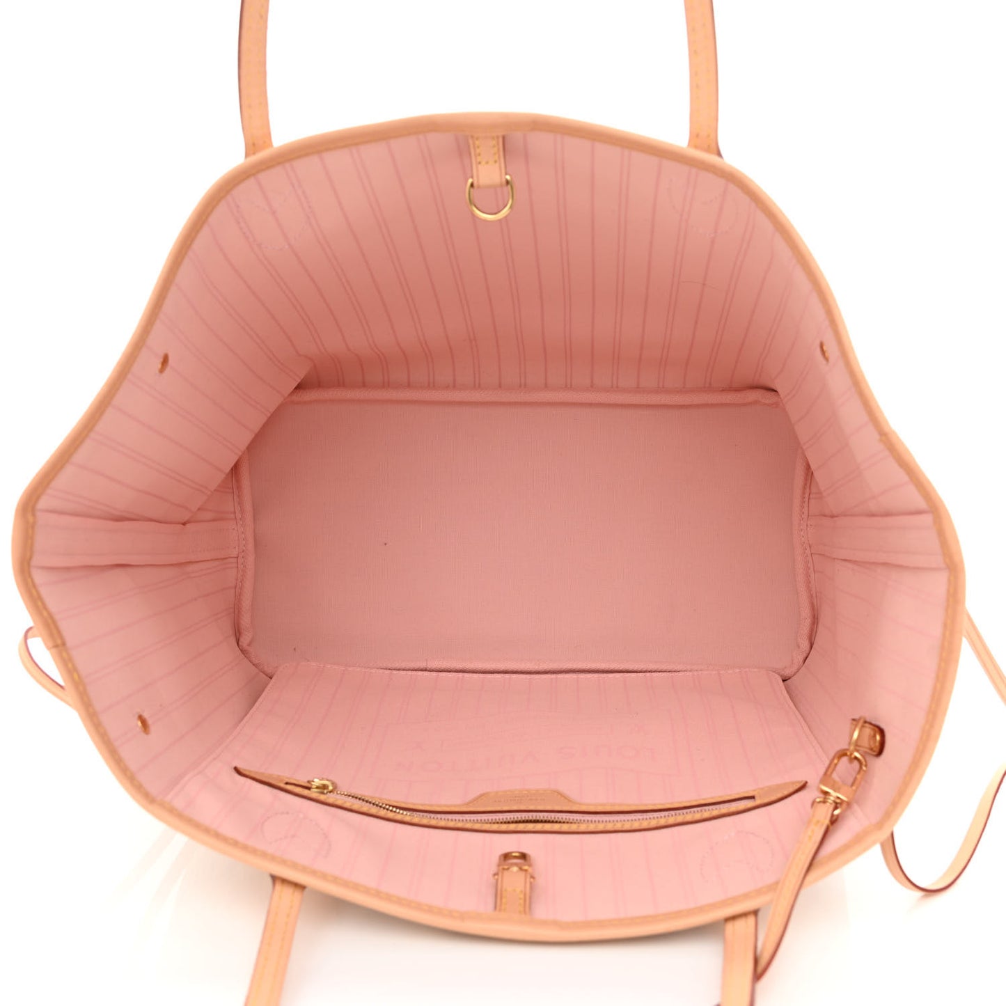 Damier Azur Neo Neverfull MM Rose Ballerine
