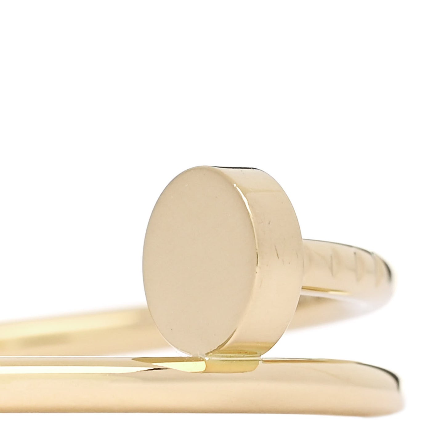 18K Yellow Gold Small Juste Un Clou Ring 58 8.5
