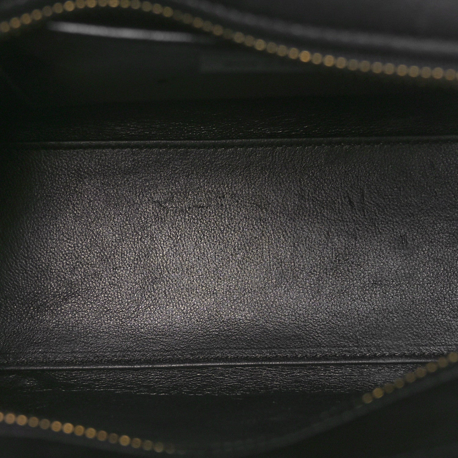 Celine Calfskin Lambskin Canvas Jacquard Floral Nano Luggage Black 5 of 9