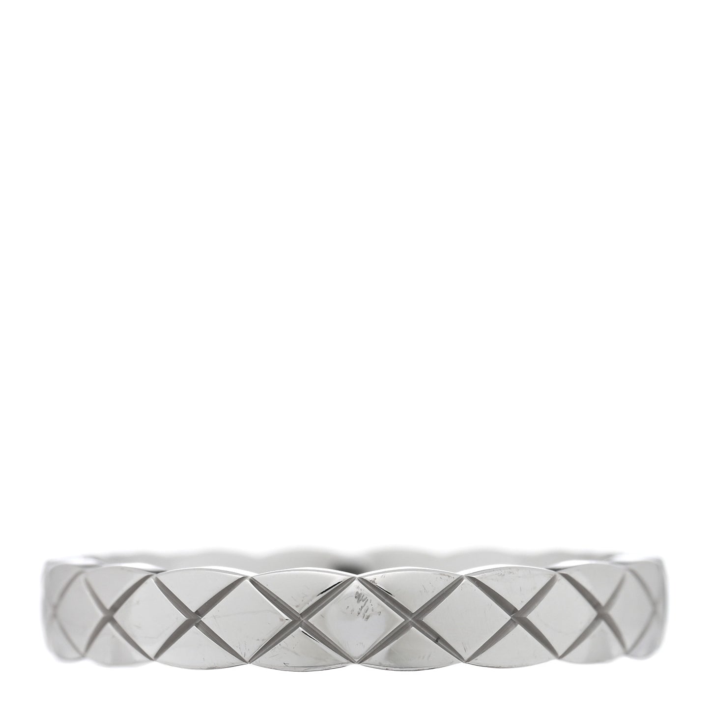 18K White Gold Mini Coco Crush Ring 53 6.25