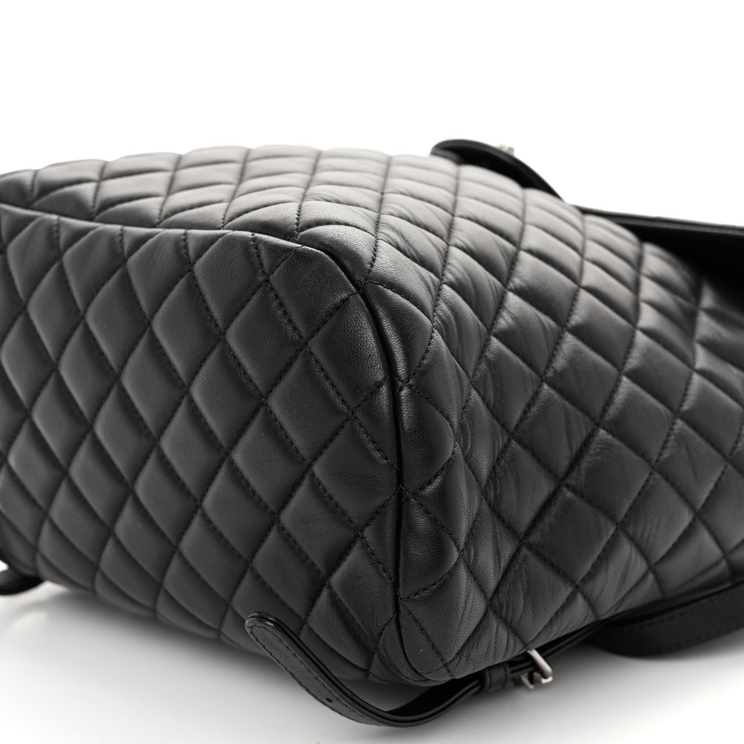 Chanel Lambskin Quilted Large Urban Spirit Backpack Black 10 of 11