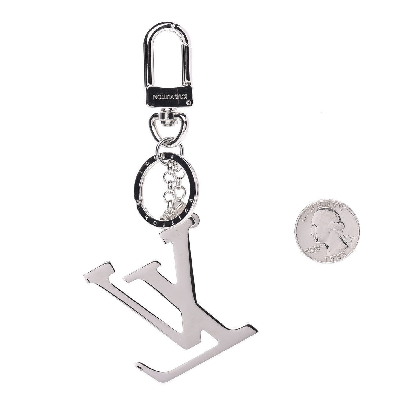 LV Capucines Bag Charm and Key Holder Magnolia