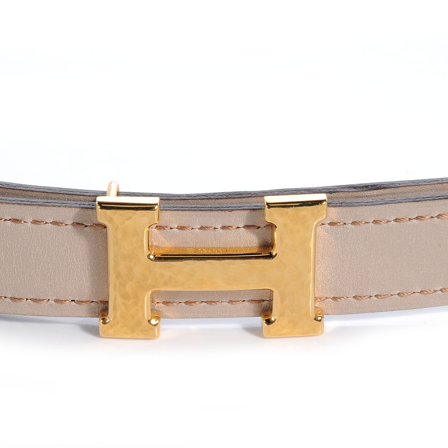 Hermes Box Reversible 18mm Martelee H Belt 75 Black 5 of 6
