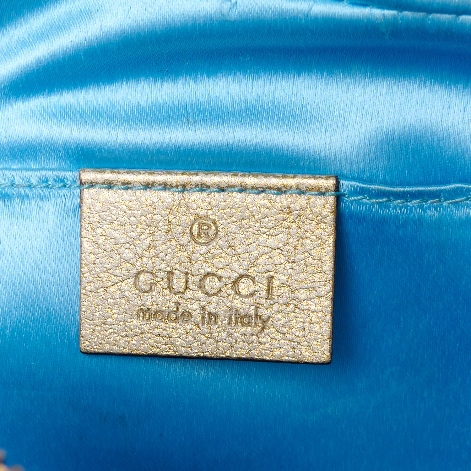 Gucci Metallic Nappa Matelasse Heart Small GG Marmont Chain Shoulder Bag Oro Vecchio Rosa 6 of 12