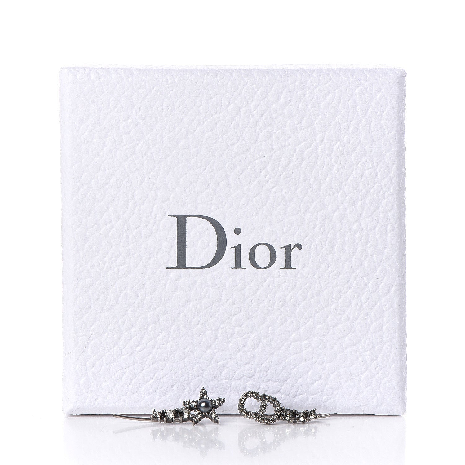 Christian Dior Metal Crystal J'Adior Earrings Ruthenium 5 of 5