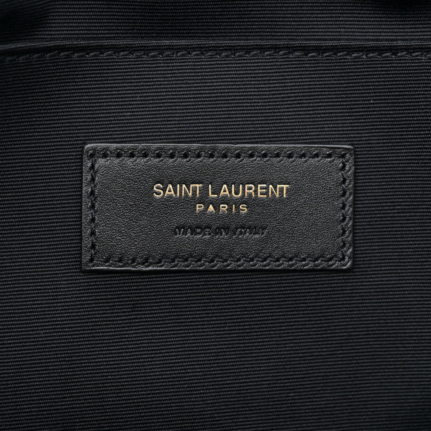 Grain De Poudre Monogram Belt Bag Black