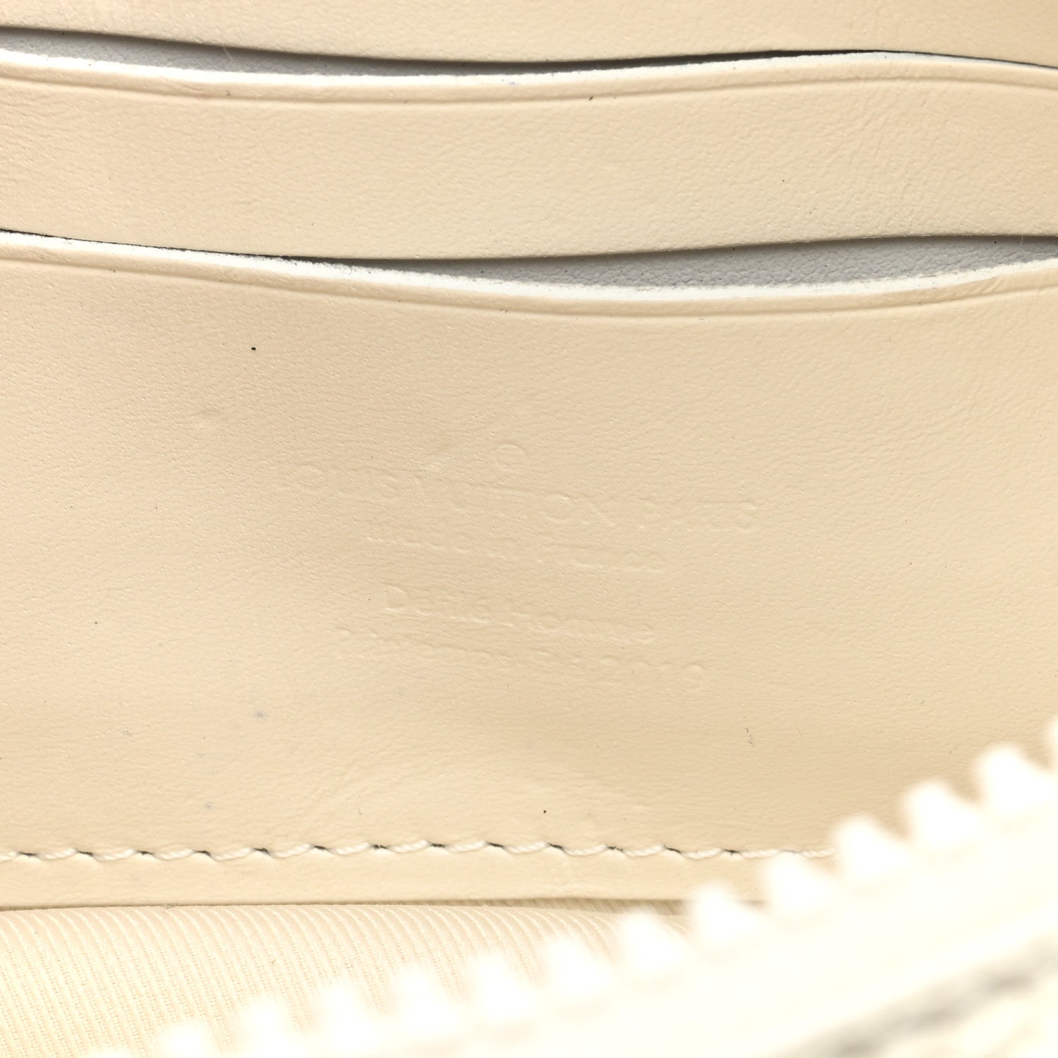 Louis Vuitton Taurillon Monogram Pochette Volga White 6 of 7