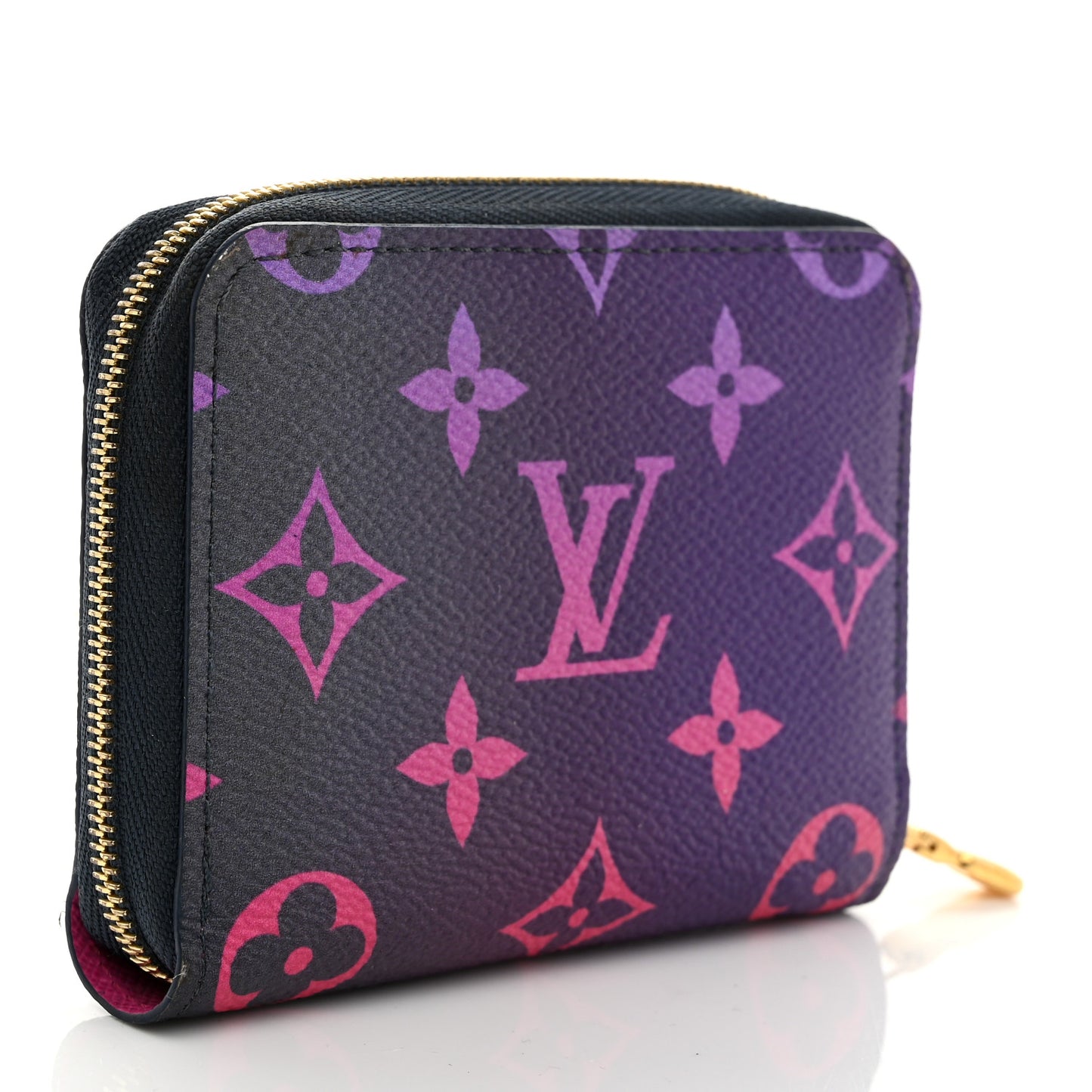 Monogram Giant Spring In The City Zippy Coin Purse Midnight Fuchsia