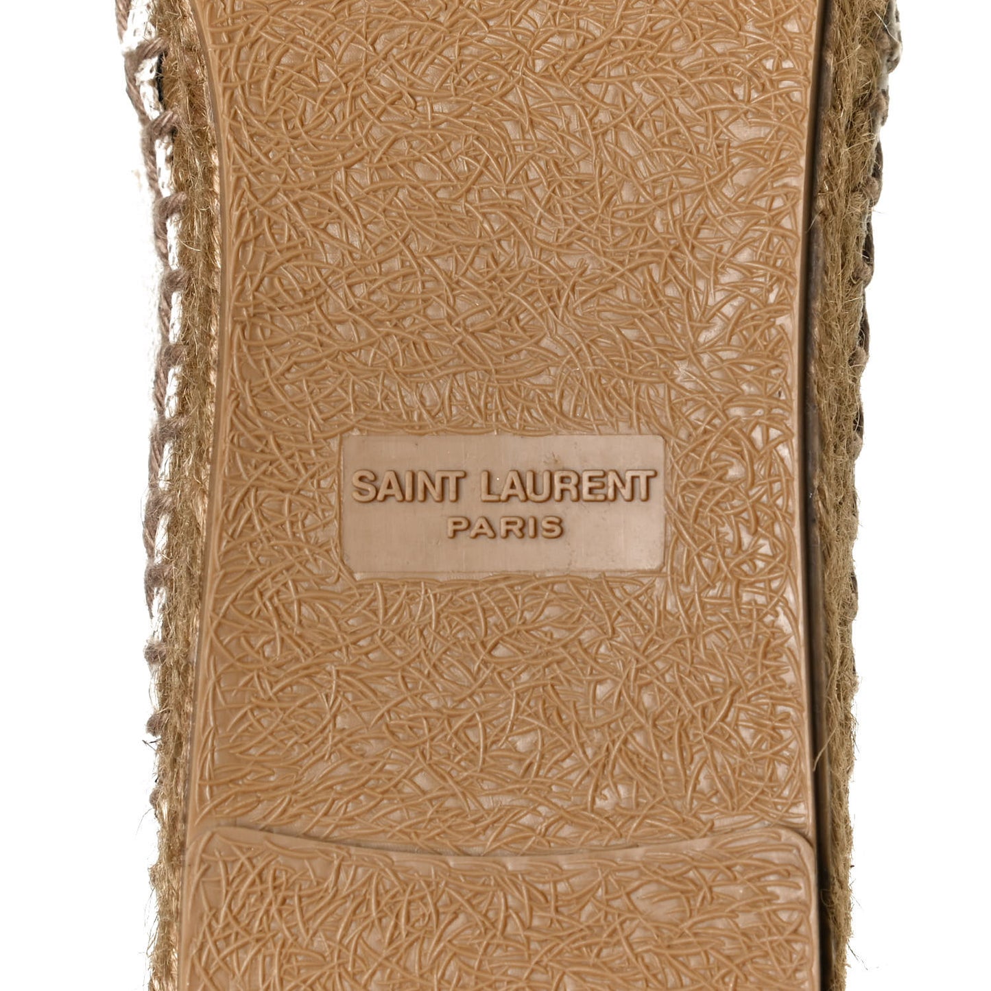 Canvas Nappa Elba Light Logo Embroidered Espadrilles 41 Panna
