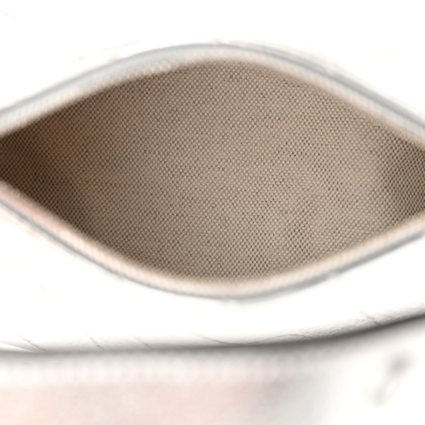 Sakai Be Green Calfskin Diagonal Stitched Mini Blondie Barrel Shoulder Bag Silver