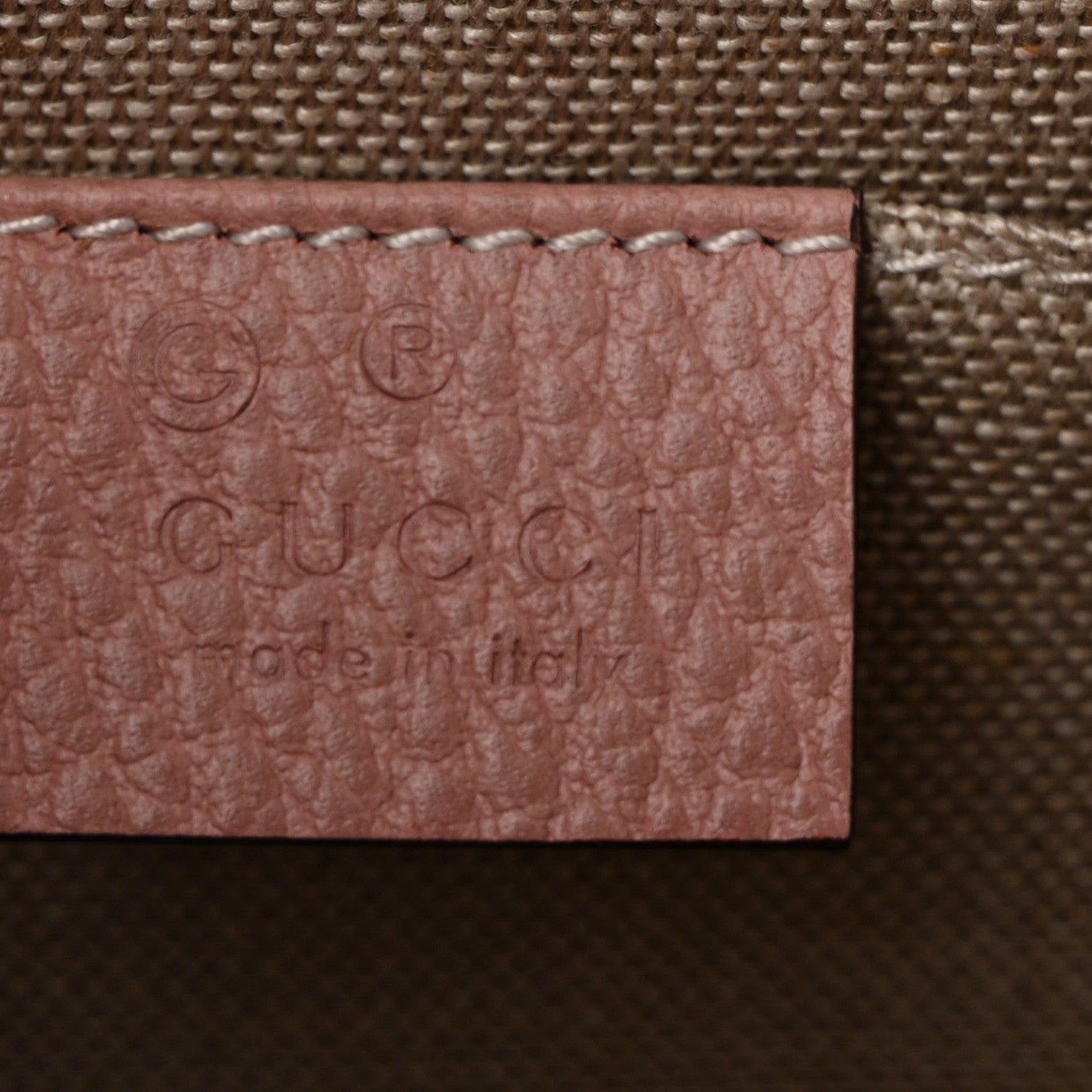 Gucci Dollar Calfskin Small Interlocking G Shoulder Bag Soft Pink 6 of 11